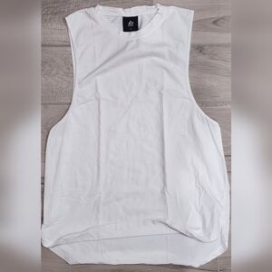 Chic White Sleeveless Tank Cover-Up